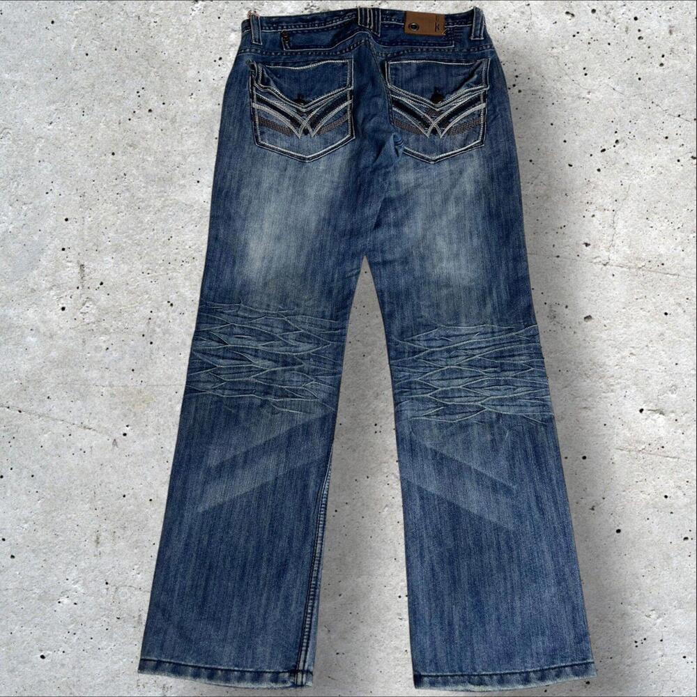 Jordan Craig Mens Y2K Rock Grungee Denim‎ Pants Size 34x32 - Picture 5 of 6